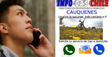 llamada a gas en cauquenes