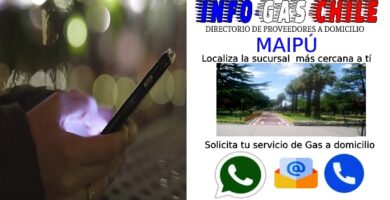 servicio a domicilio de gas en maipu
