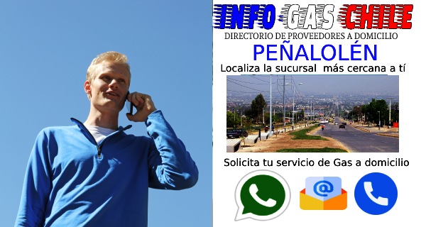 despachadores de gas a domicilio en peñalolén