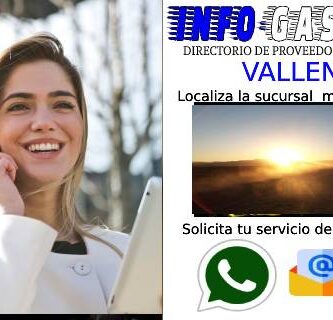 letrero con imagen de chica llamando a servicio de gas vallenar