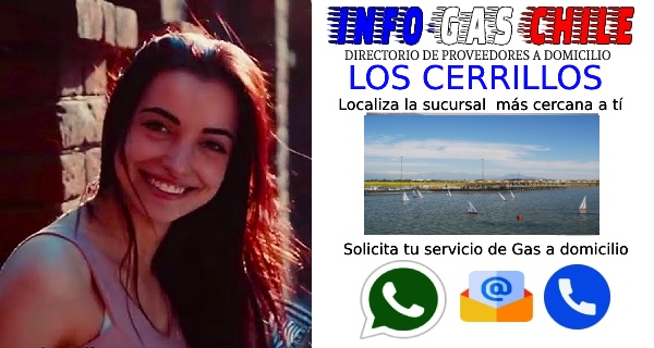 chica sonriendo de satisfaccion por servicio puntual de gas